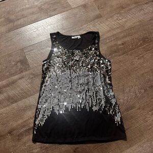 Cato Black Sleeveless Top